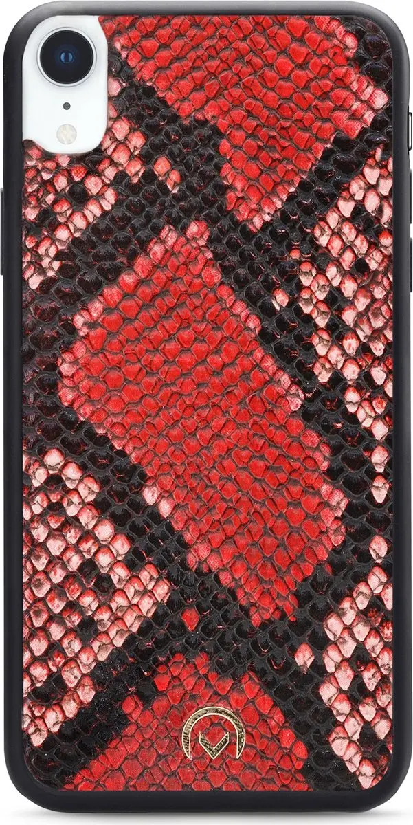 Mobilize Velvet Clutch iPhone XR - Rood - 4 Pasjes - afbeelding 6 van 6