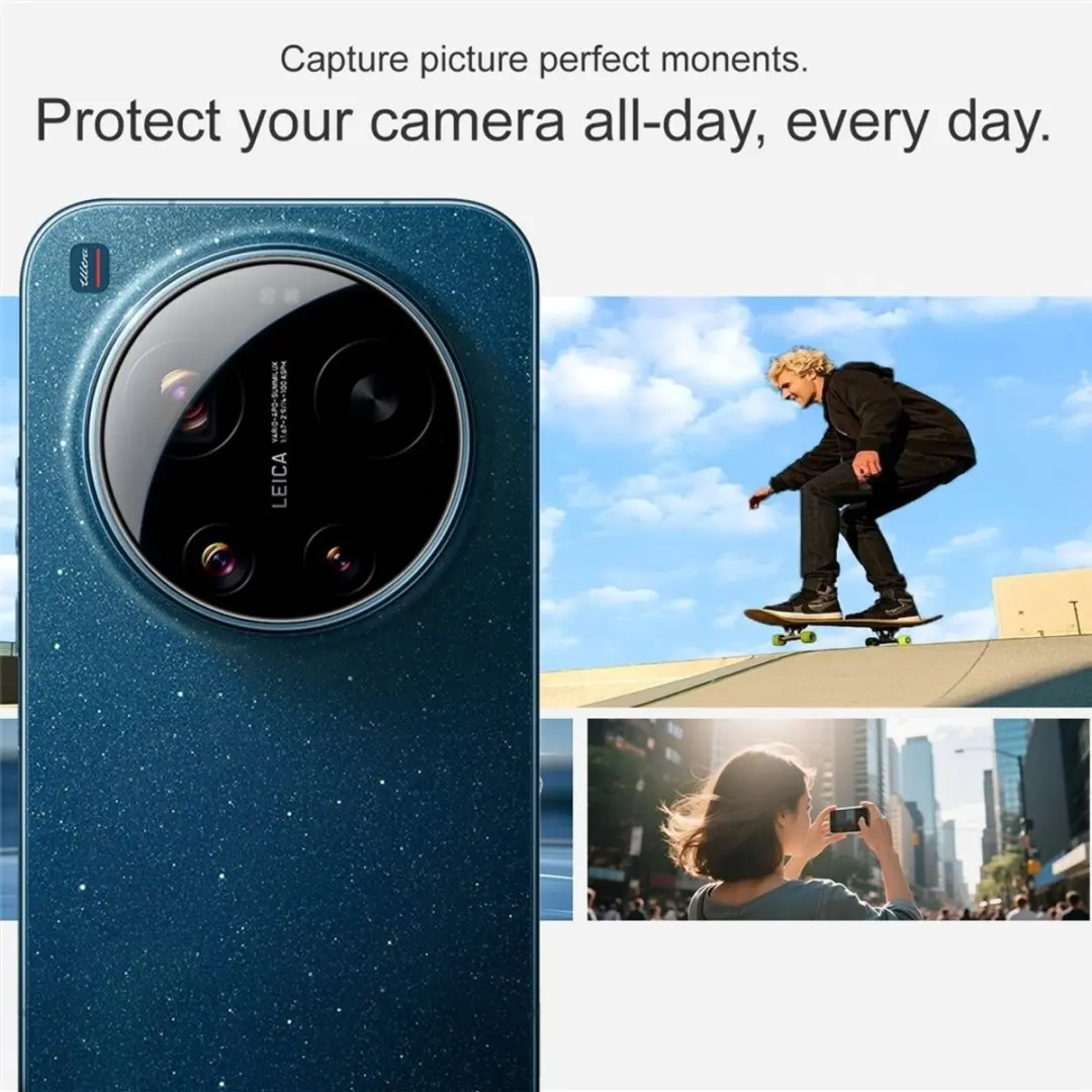 Imak 9H Tempered Glass Camera Lens Protector Xiaomi 17 Ultra - Transparant