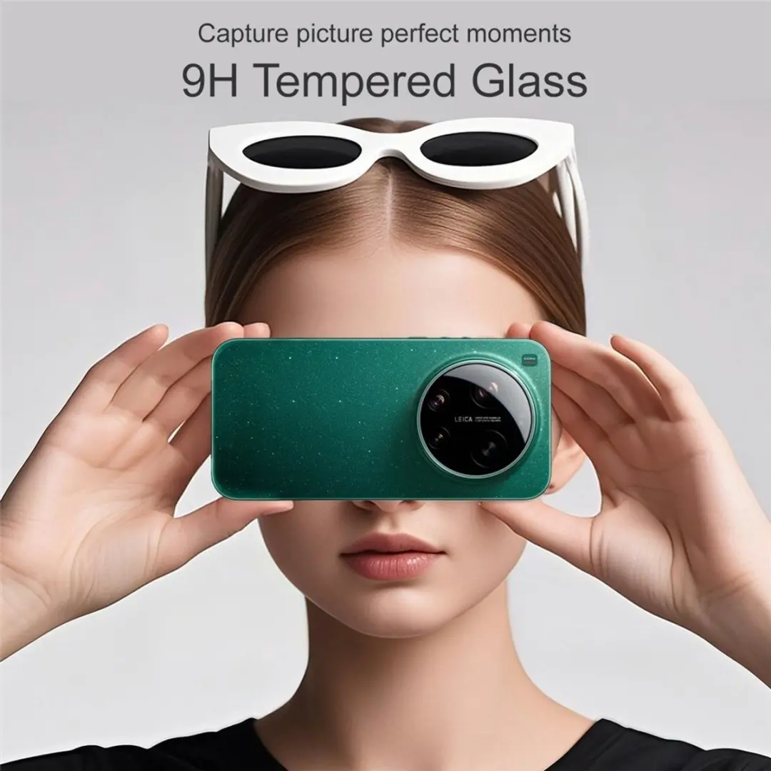 Imak 9H Tempered Glass Camera Lens Protector Xiaomi 17 Ultra - Transparant - afbeelding 6 van 6