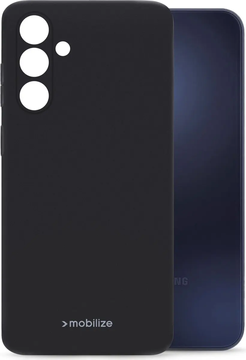 Mobilize Galaxy A15 Hoesje TPU - Zwart