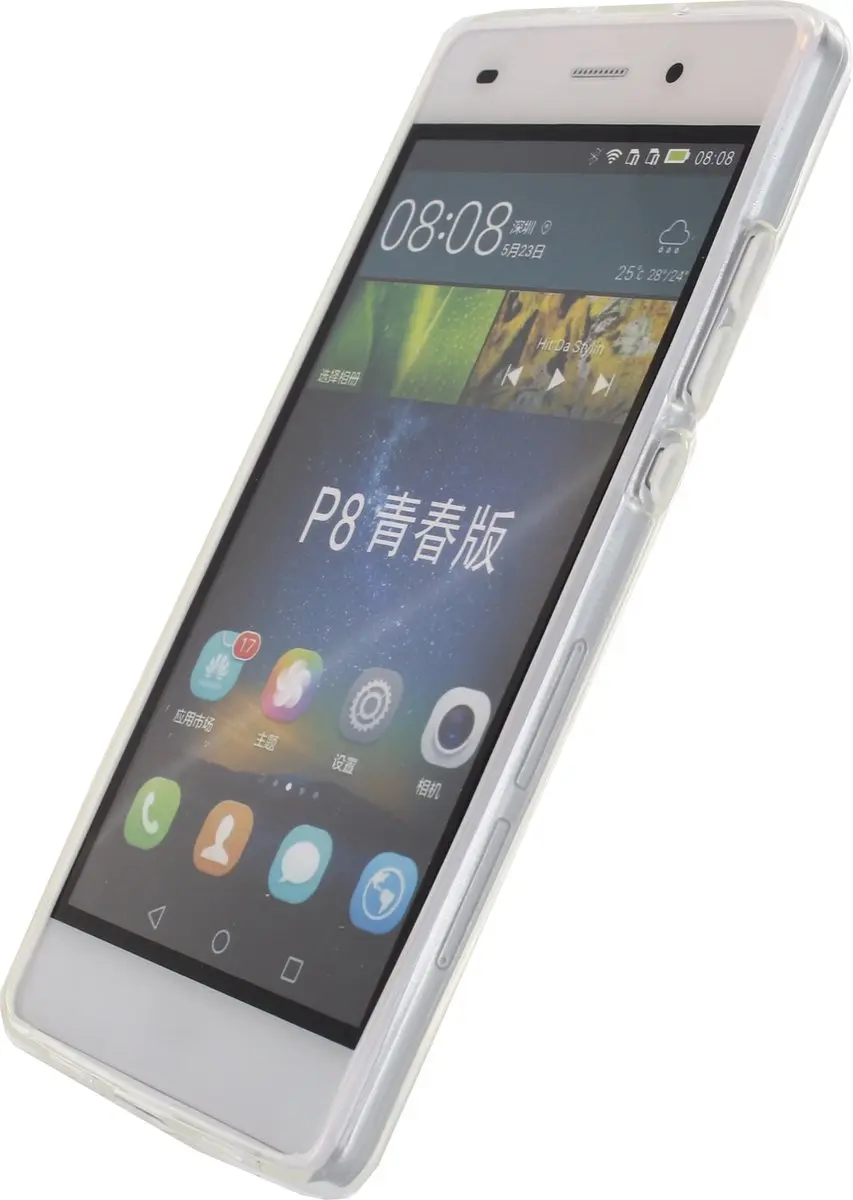 Mobilize Gelly Case Huawei P8 Lite - Transparant