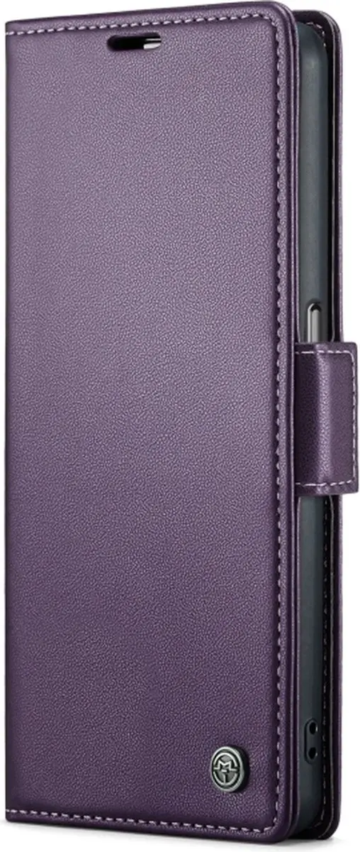 CaseMe Wallet Case OPPO A96 - RFID & Magneetsluiting - 3 Pasjes - Paars
