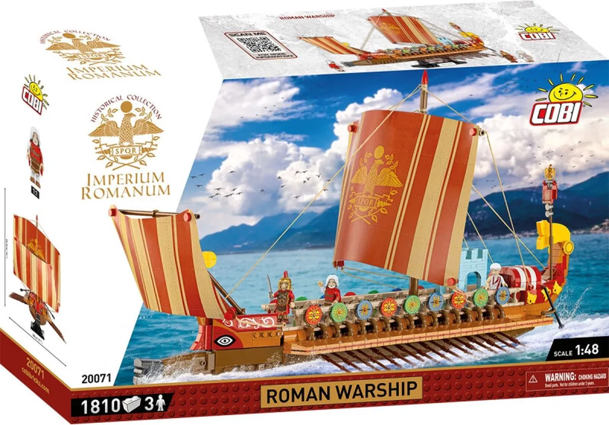 Cobi Romeins Oorlogsschip COBI-20071 - 1810 Stukken