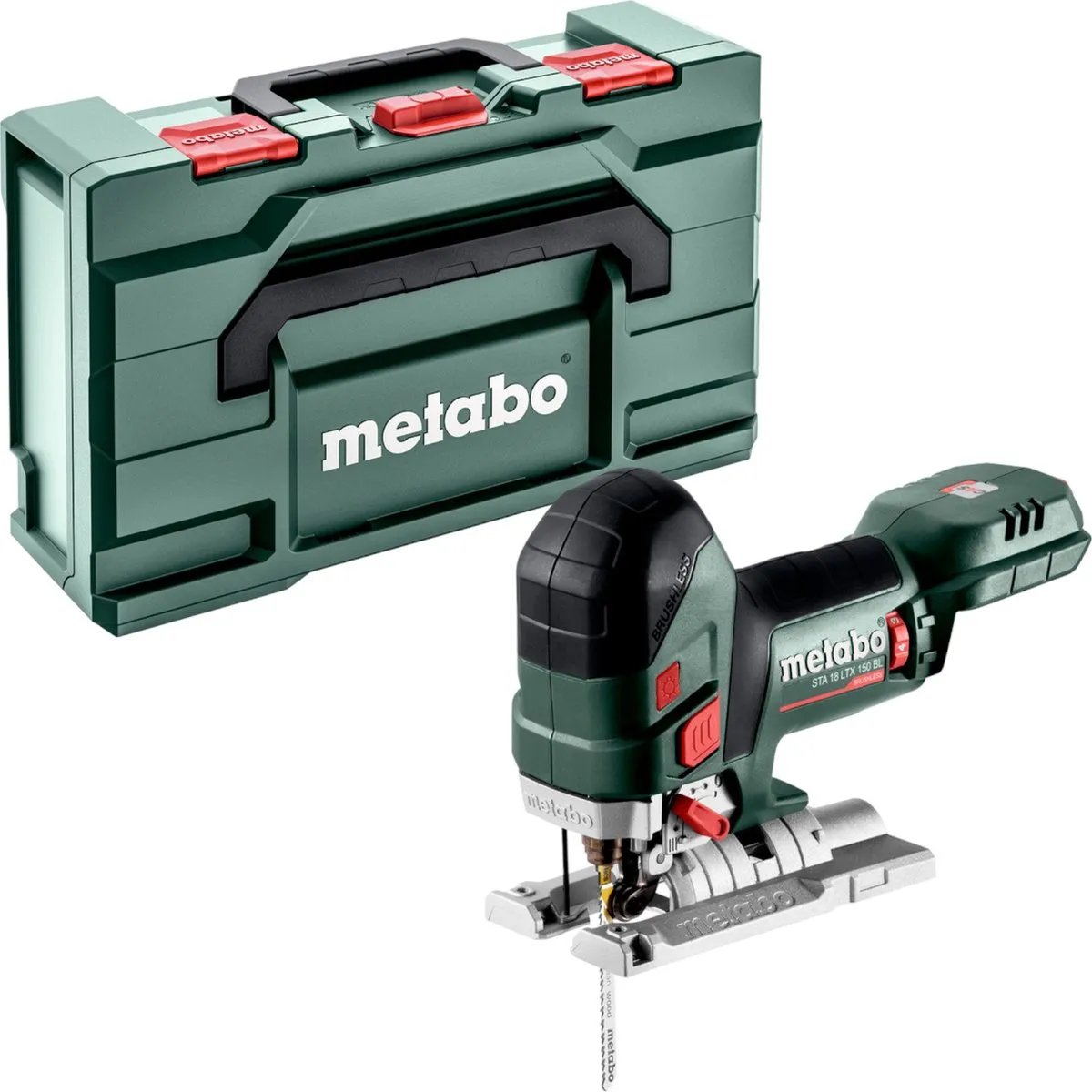 Scie sauteuse 18V (Solo) STA 18 LTX 150 BL en Metabox 145L- METABO 601502840