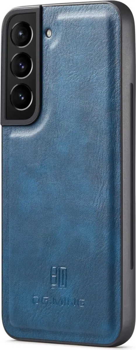 DG.MING Hoesje Samsung Galaxy S23 - Blauw - 3 Pasjes