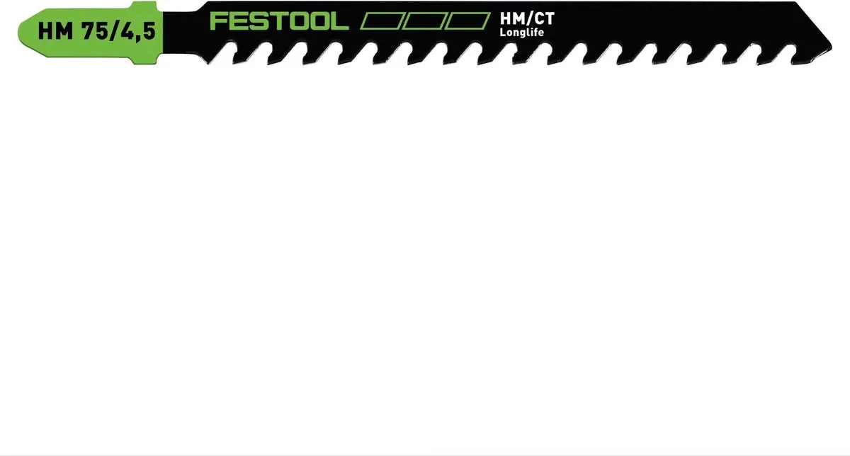 Festool HM 75/4,5 Decoupeerzaagblad 75mm - 2 Stuks - afbeelding 4 van 5