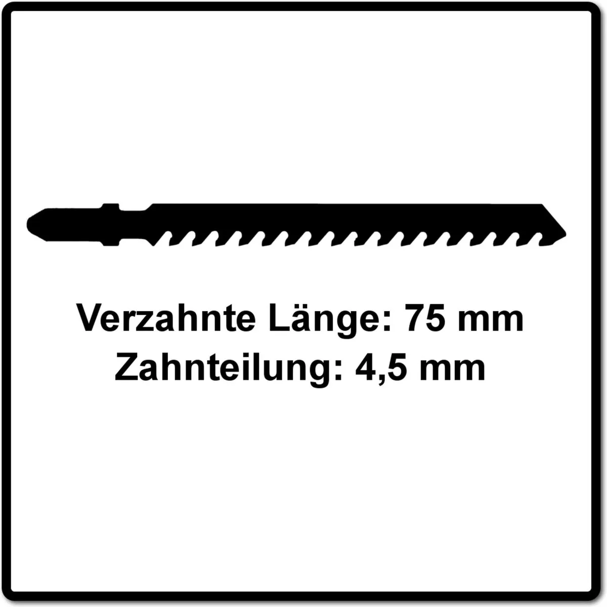 Festool HM 75/4,5 Decoupeerzaagblad 75mm - 2 Stuks - afbeelding 3 van 5