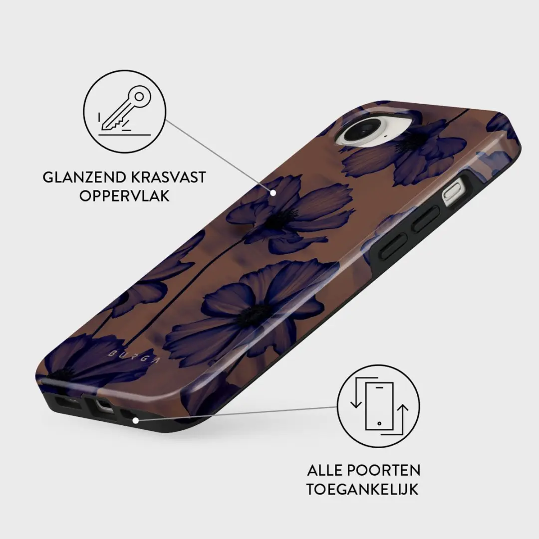 Burga Tough Backcover iPhone 16e Velvet Night - 4772241035856