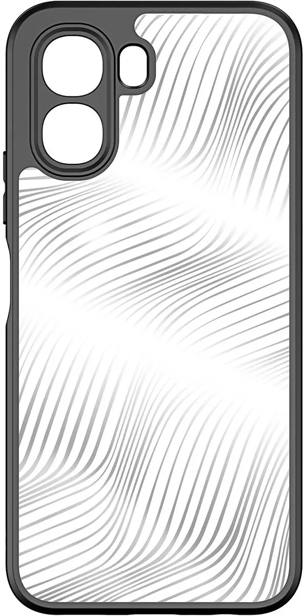 Dux Ducis Aimo Series Hoesje OPPO A6X 5G - Transparant Zwart - afbeelding 6 van 6