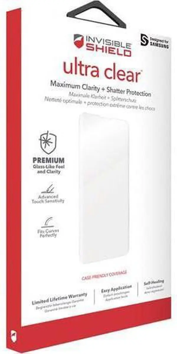 ZAGG InvisibleSHIELD Ultra Clear Galaxy S10+ Schermbeschermer