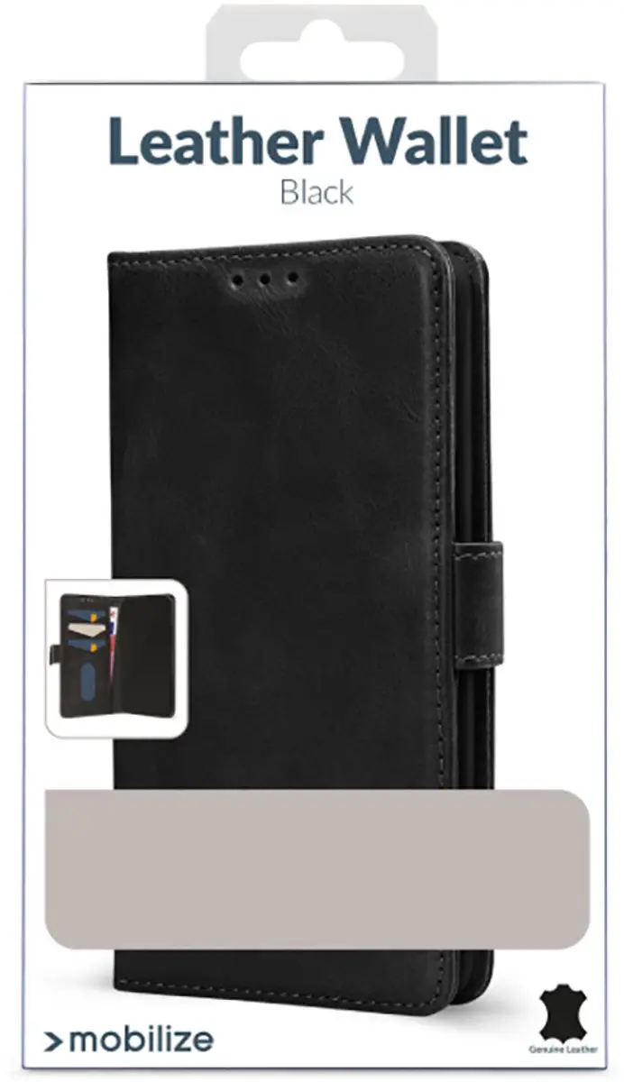 Mobilize Bookcase Hoesje Samsung Galaxy A56 - 4 Pasjes - Zwart