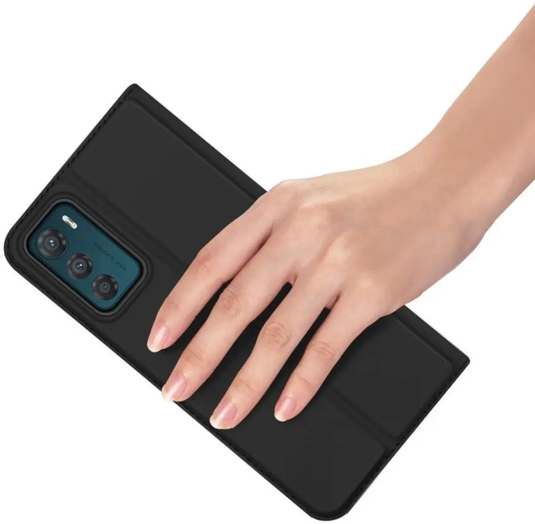 Dux Ducis Skin Pro Moto G42 Wallet Hoesje - Zwart