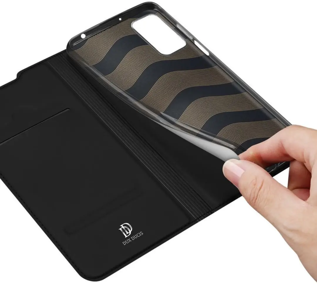 Dux Ducis Skin Pro Moto G42 Wallet Hoesje - Zwart