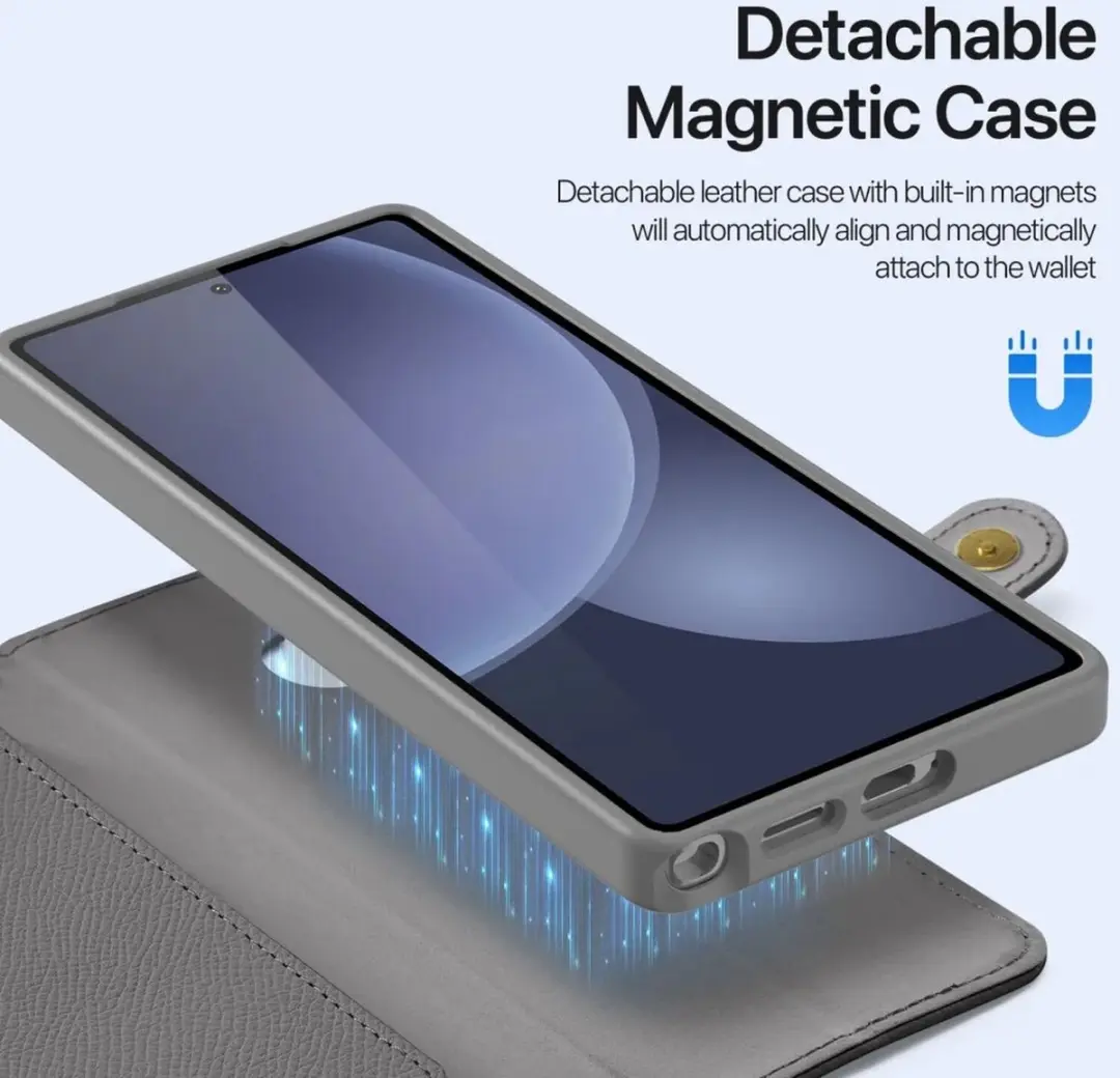Dux Ducis Lawa Series Hoesje Samsung Galaxy S25 Ultra - Grijs