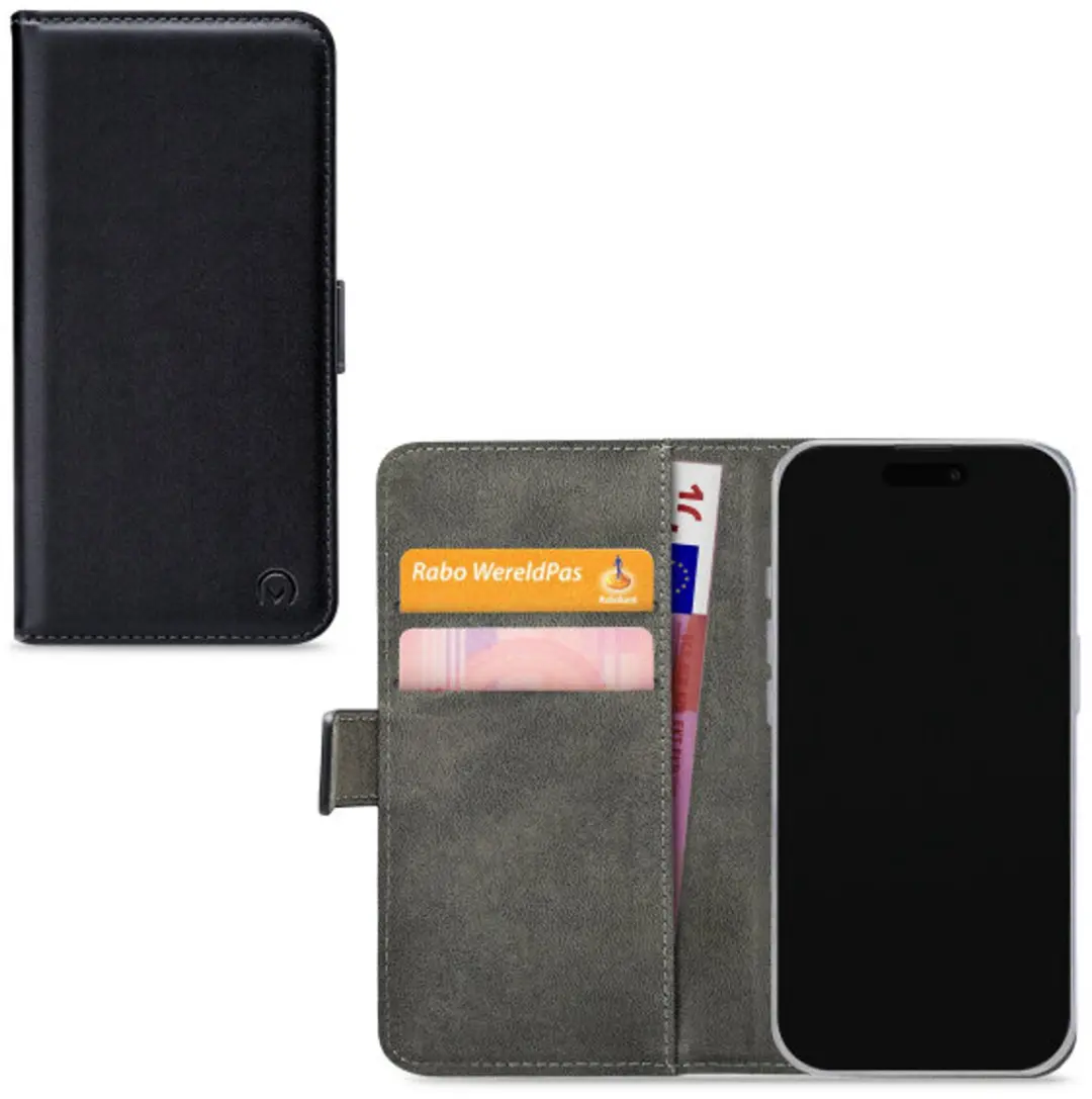 Mobilize Classic Gelly Wallet Book Case MOB-CGWBCB-IPH17PRO - Zwart