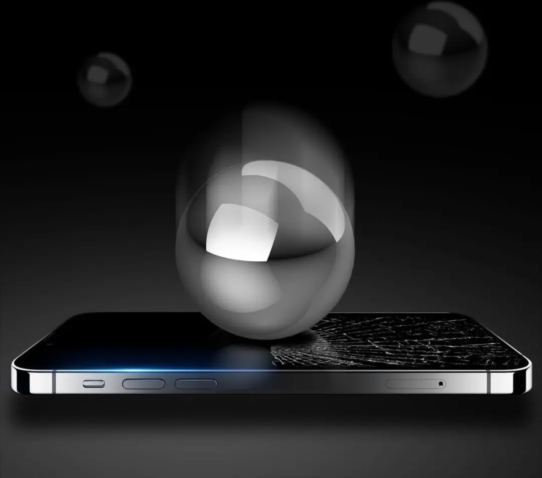 Dux Ducis iPhone 15 Screenprotector - Tempered Glass - Zwart