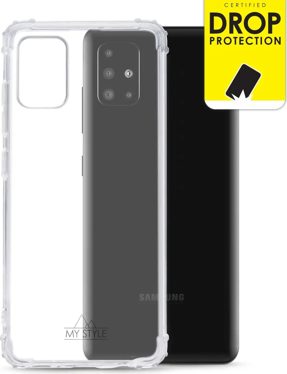 My Style MSPFCS1052 Telefoonhoesje - Samsung Galaxy A51 - Transparant