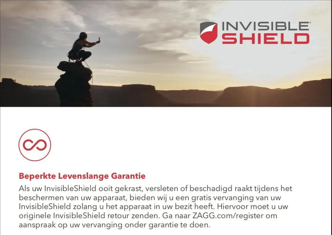 ZAGG Invisible Shield Ultra-Clear Glas - Huawei P20 Pro - Zwart