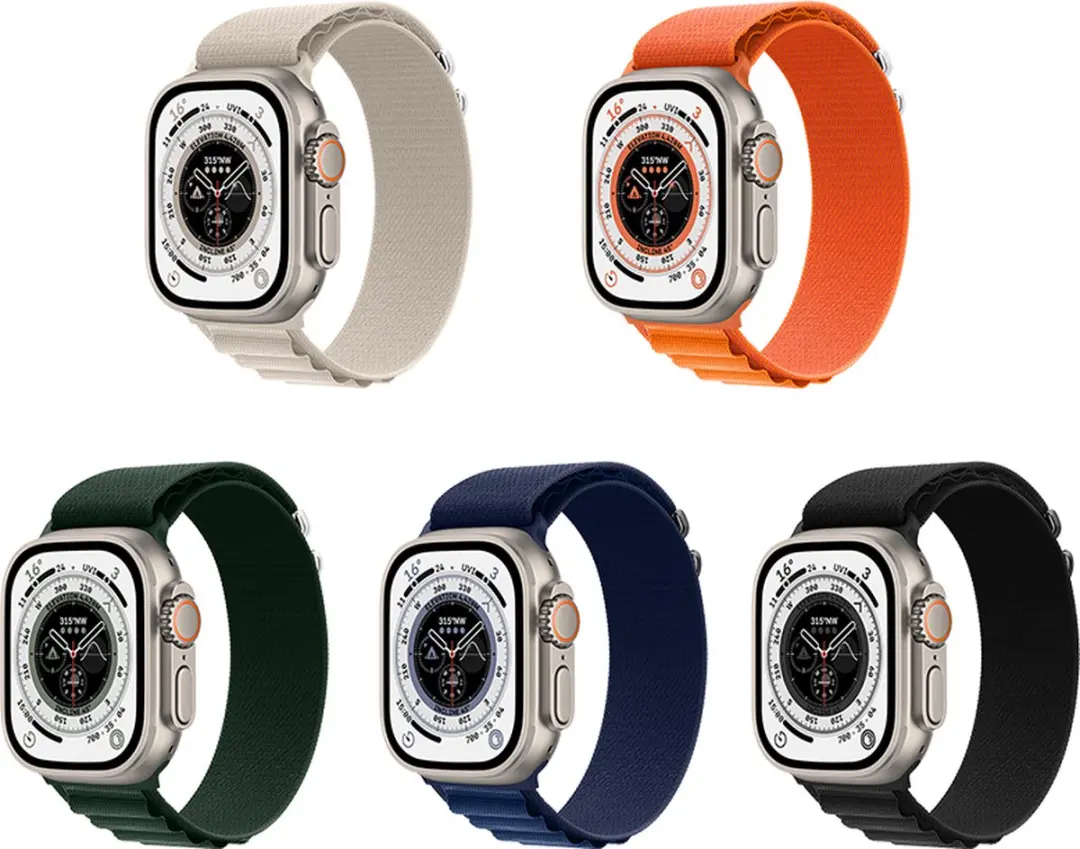 Hoco Climbing WA 20 Apple Watch Band - Blauw - One Size