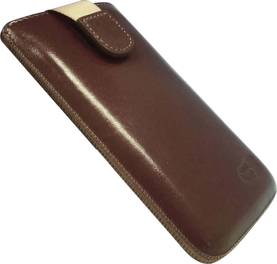 Senza Slide Serie Echt Leer Insteekhoes Cognac - SEN-LSCC-SIM