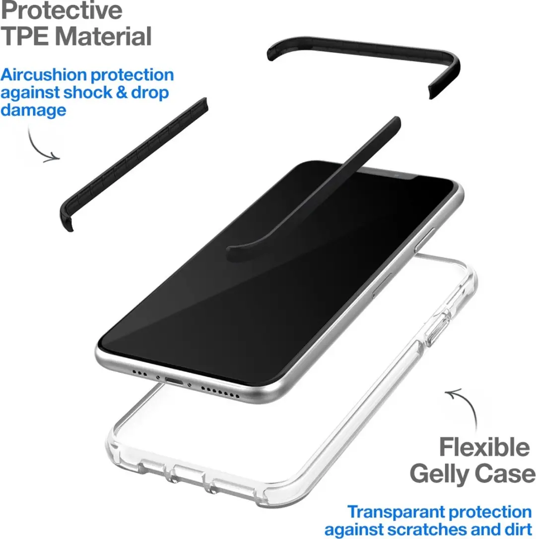 Mobilize Shatterproof Hoesje Samsung Galaxy A3 (2017) - MOB-SCB-GALA317 - Transparant/Zwart