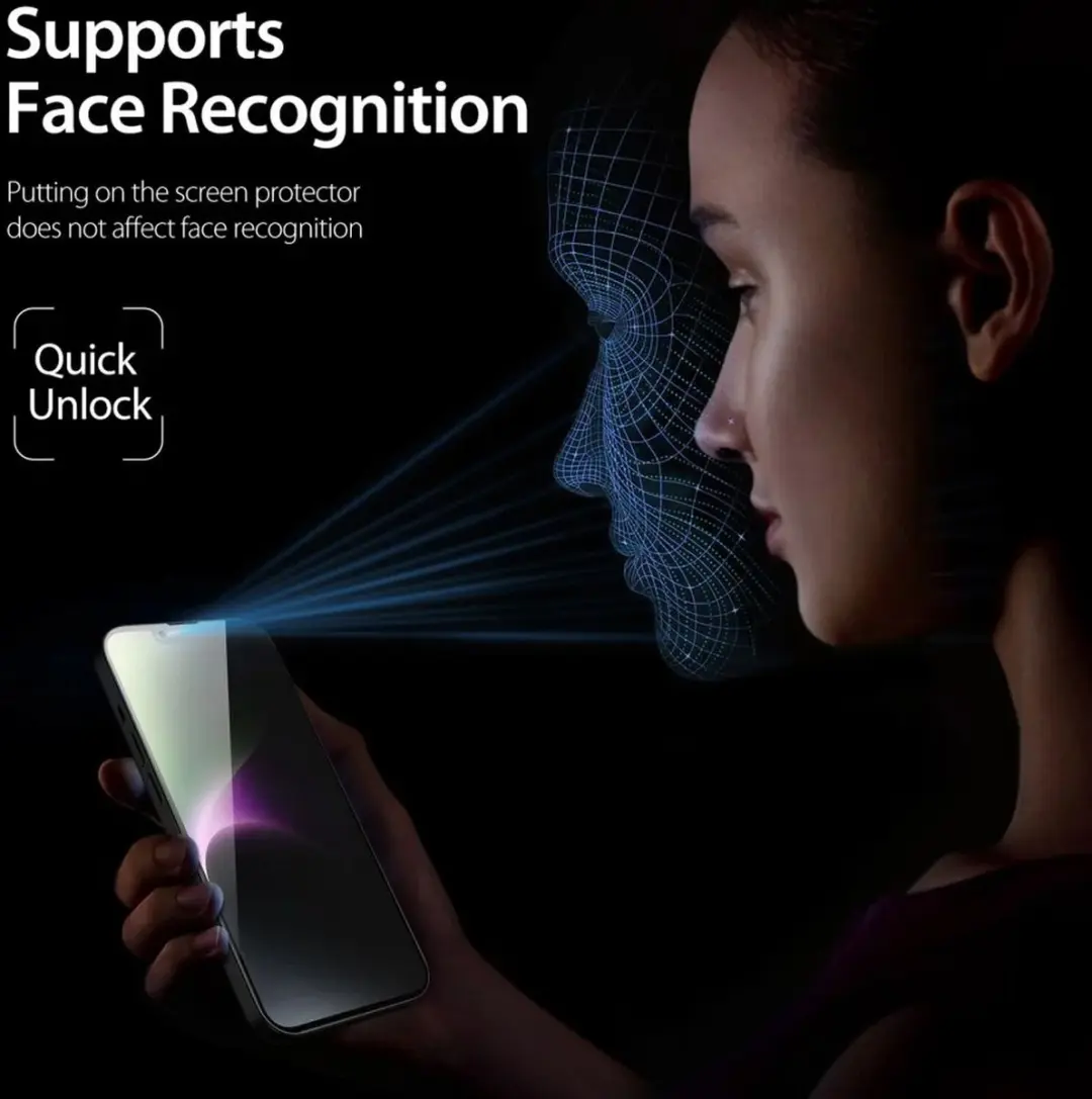 Dux Ducis iPhone 15 Privacy Screen Protector - 9H Tempered Glass