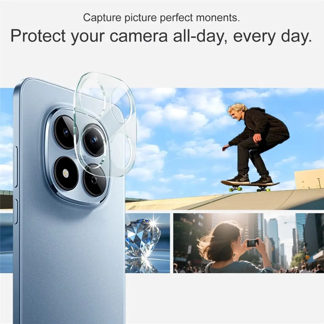 Imak 9H Camera Lens Protector - Xiaomi Redmi Note 15 Pro/Plus & Poco M8 Pro