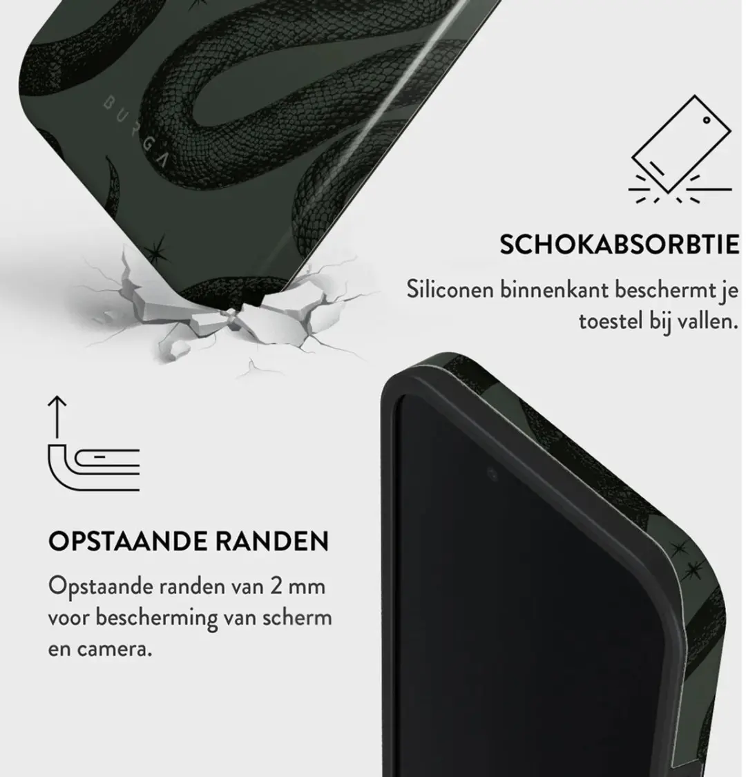 Burga Tough Case iPhone 16/17 - Poison