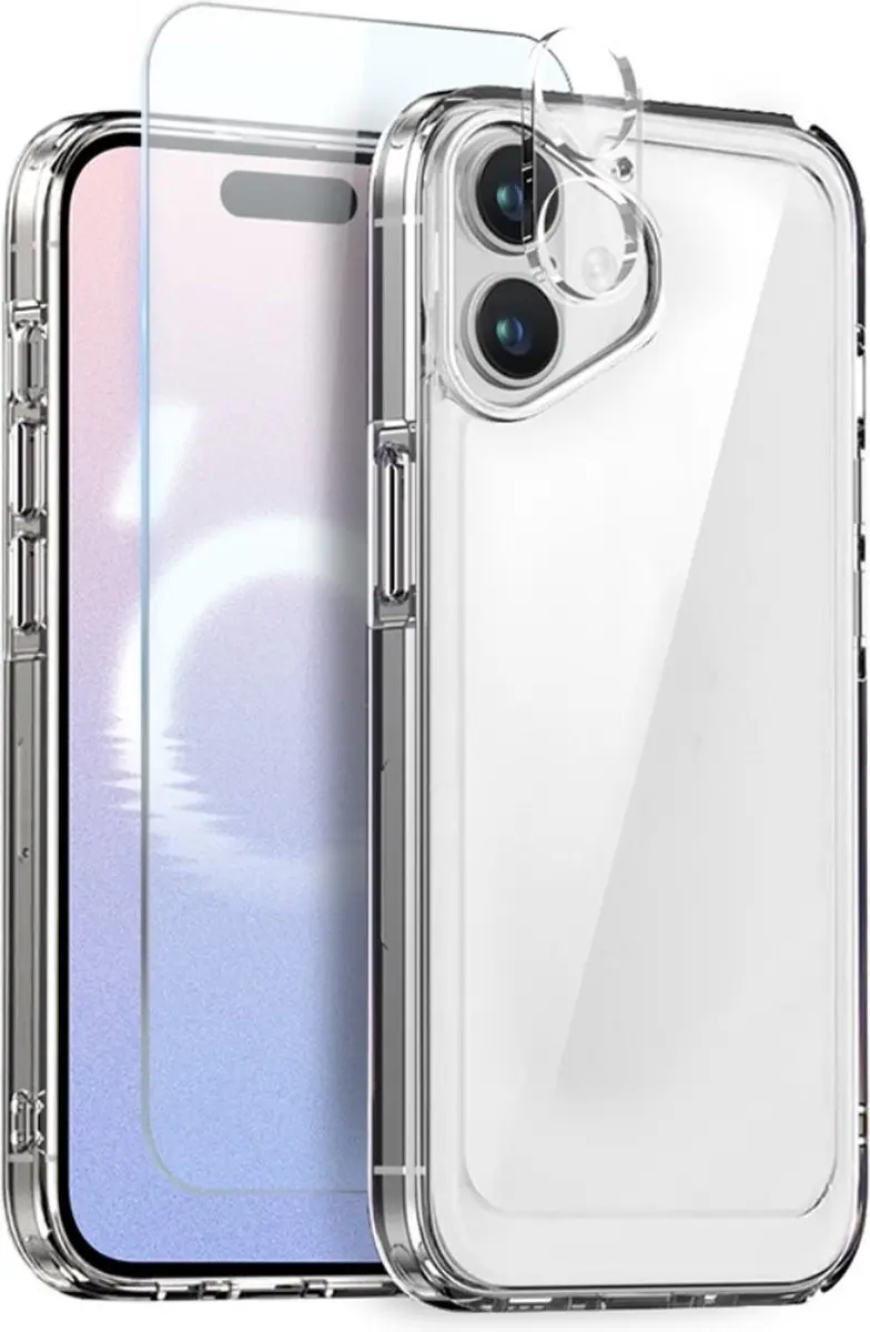 NORTHJO iPhone 16 Plus 3-in-1 Hoesje