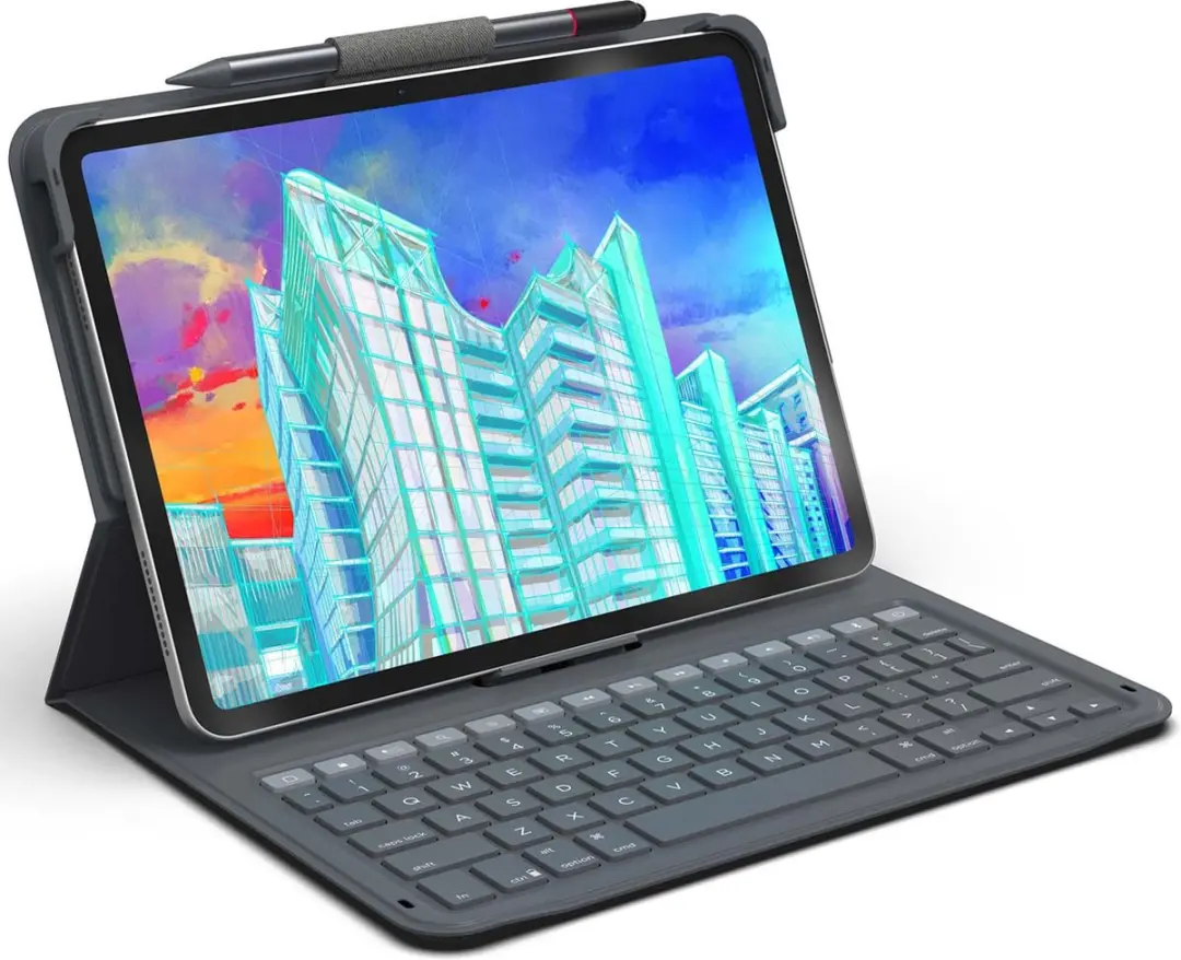 ZAGG Messenger Folio 2 iPad 10 (2022) Tablethoes - Zwart