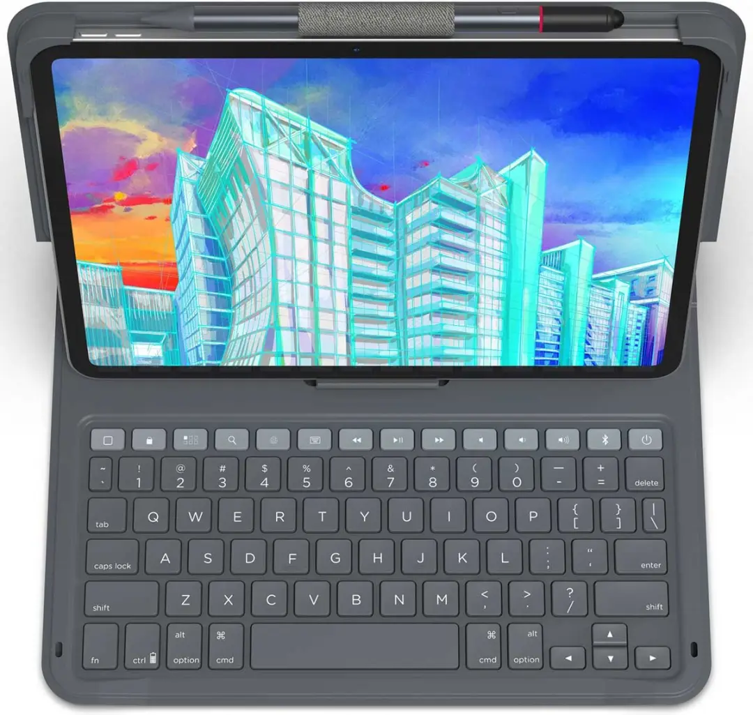 ZAGG Messenger Folio 2 iPad 10 (2022) Tablethoes - Zwart