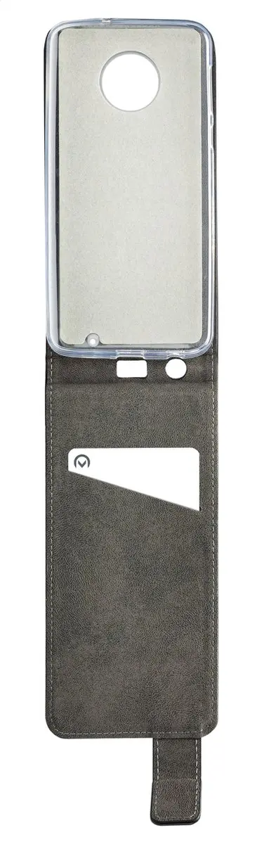 Mobilize Classic Gelly Bookcase MOB-CGFCB-MOTOG6PLUS - Motorola Moto G6 Plus Hoesje - Zwart