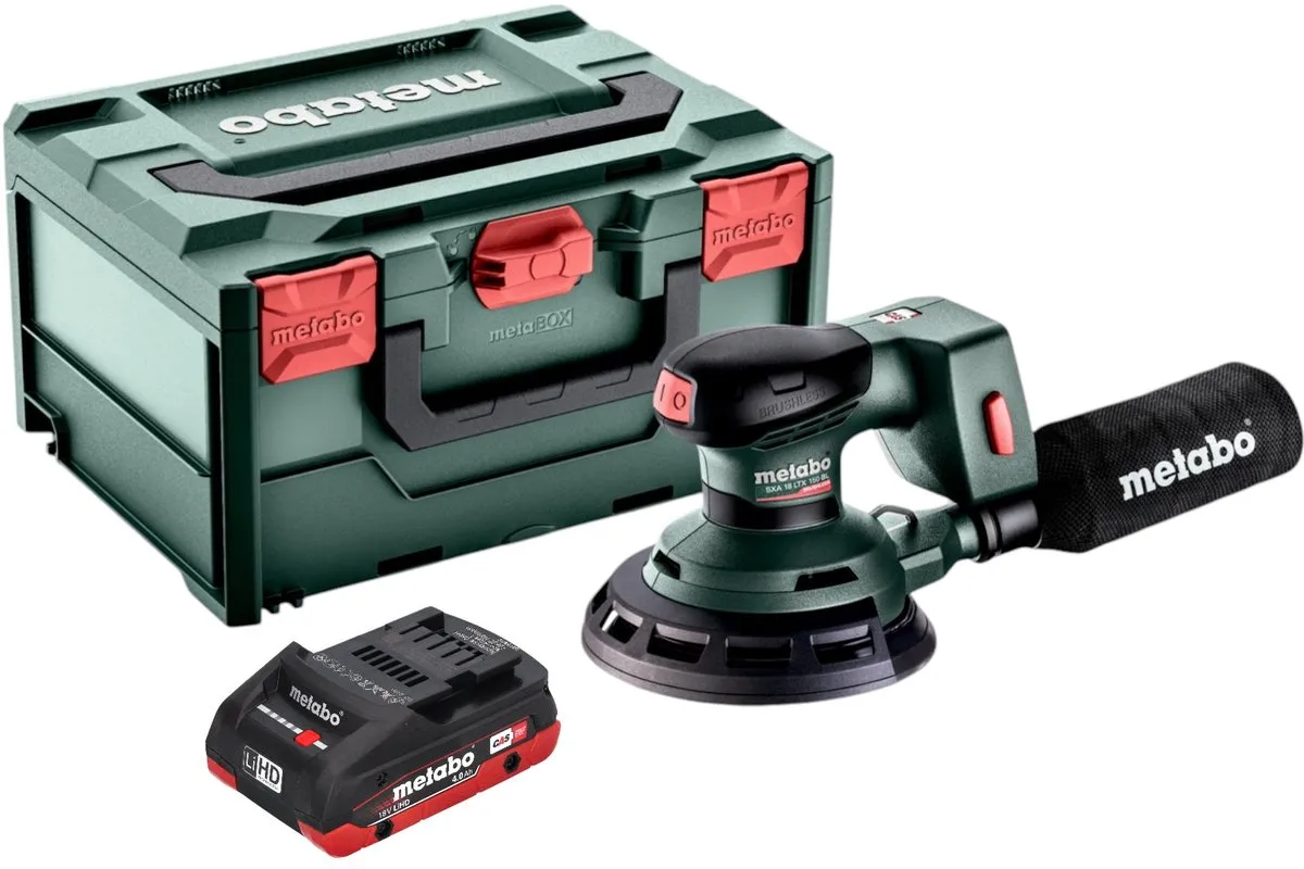 Metabo SXA 18 LTX 150 BL Accuschuurmachine