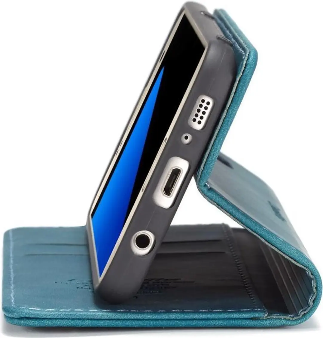 Caseme Book Case Samsung Galaxy S7 - Blauw