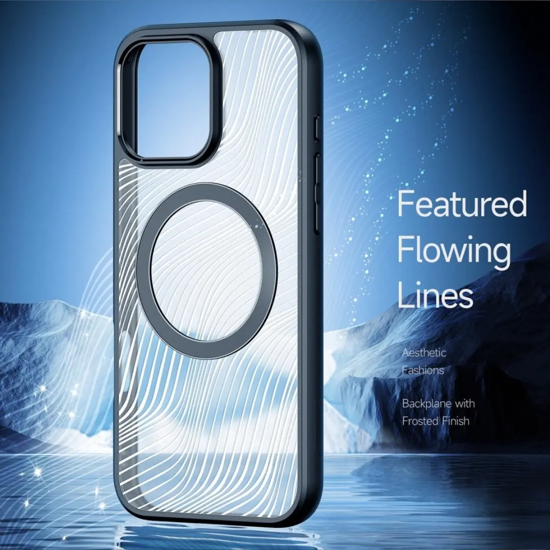 Dux Ducis Aimo iPhone 16 Pro Hoesje - Magnetisch - Zwart
