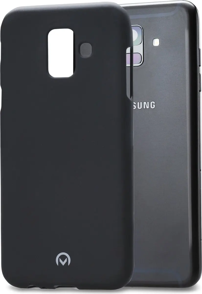 Mobilize Galaxy A6 (2018) Hoesje - TPU Zwart - MOB-RGCMB-GALA618