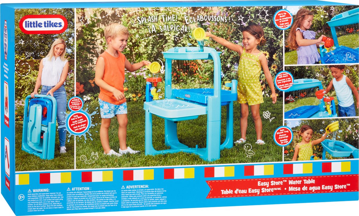 Little tikes easy store opvouwbare watertafel
