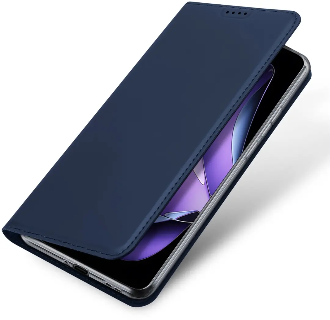 Dux Ducis Slim Softcase Bookcase Oppo Reno 13 SH00085740 - Donkerblauw - afbeelding 6 van 6