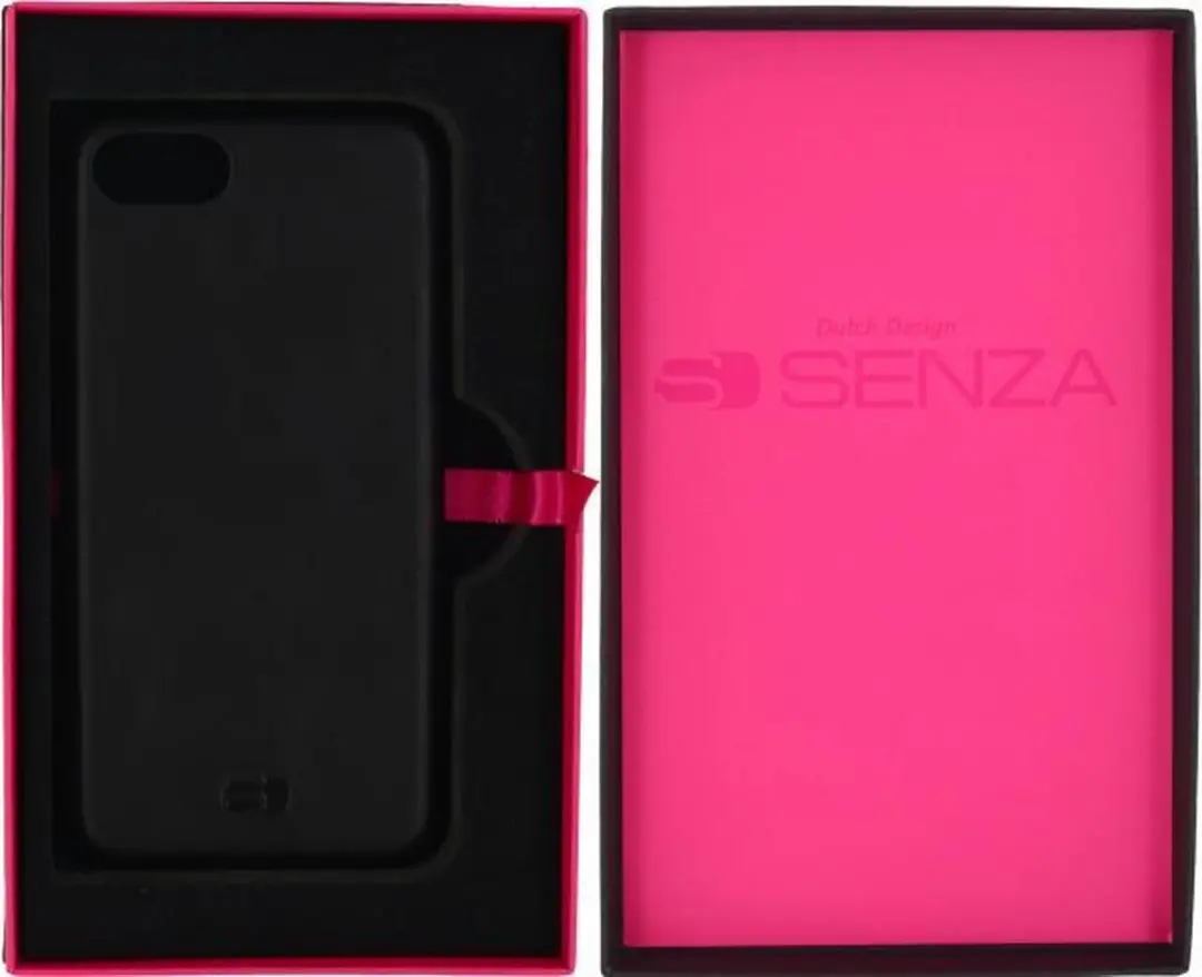 Senza Pure Series iPhone 6/6s Hoesje - Zwart - 8718256823299