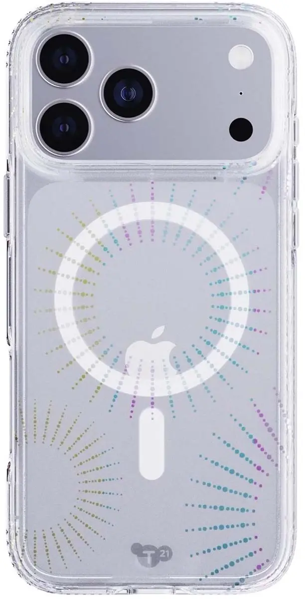 Tech21 EvoSparkle Series Hoesje iPhone 17 Pro Max T21-11376 - Transparant