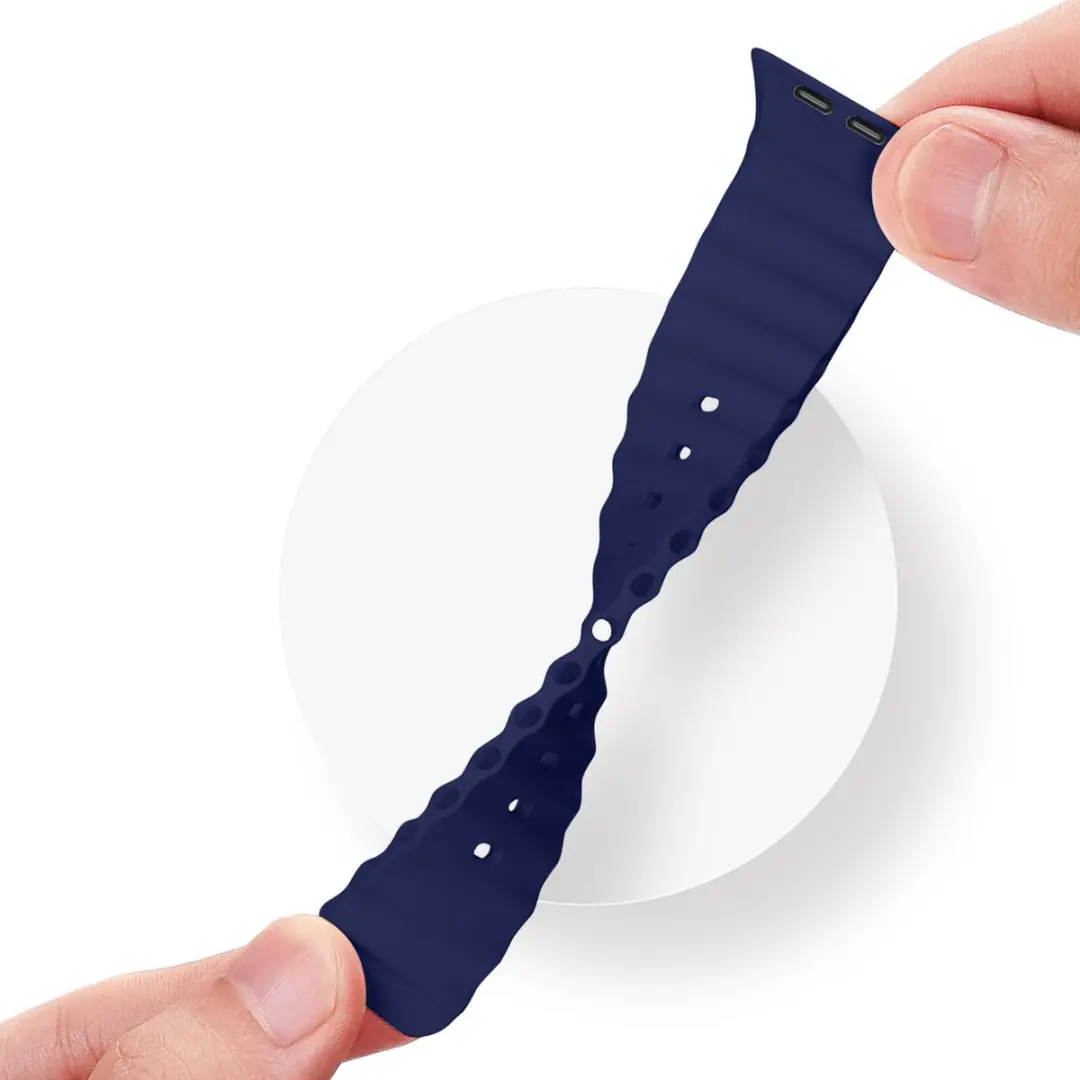 Dux Ducis Strap Horlogeband Marineblauw - One Size - 42/44/45mm