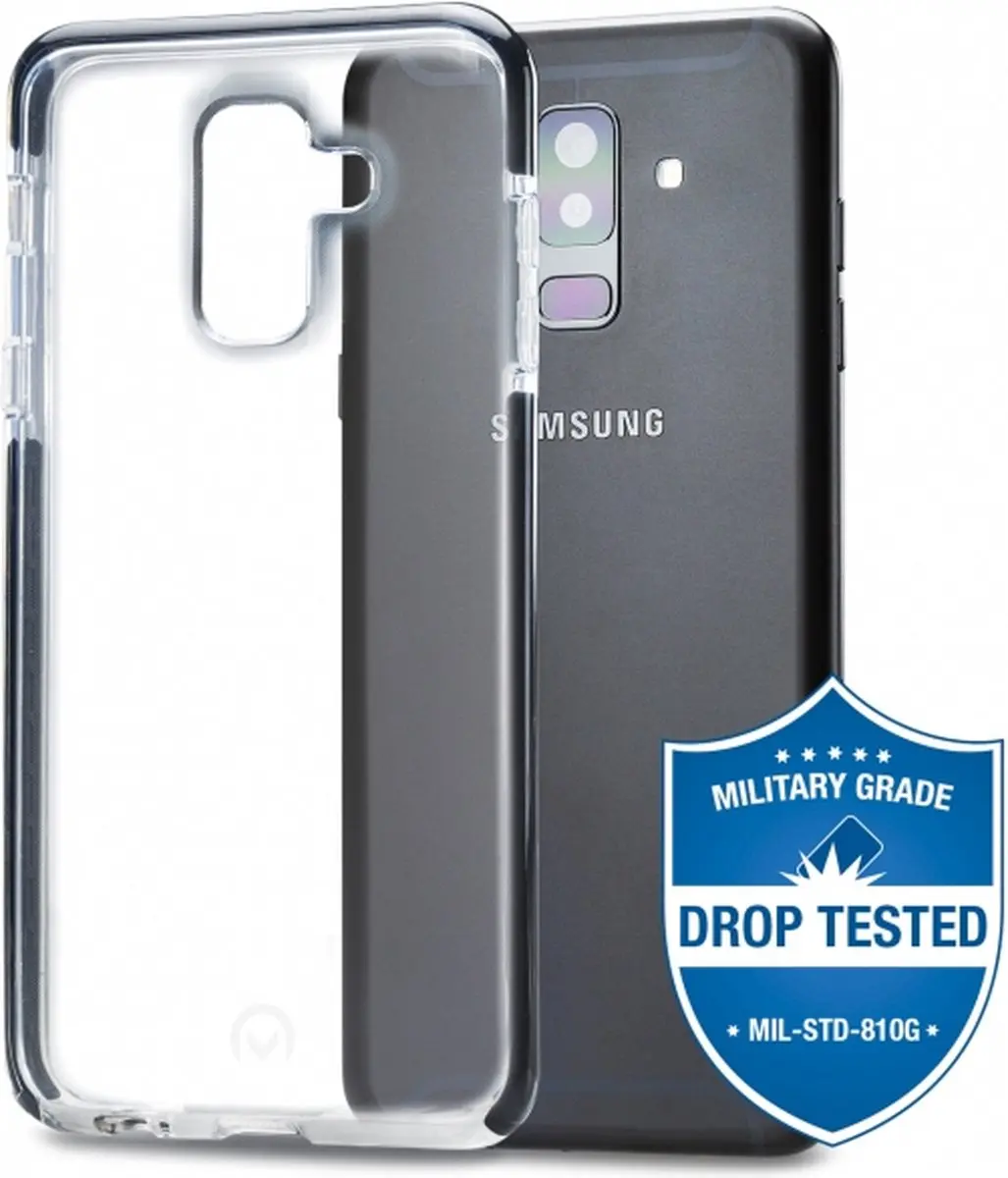 Mobilize MOB-SCB-GALA6P18 Hoesje Samsung Galaxy A6+ (2018) - Transparant/Zwart - afbeelding 6 van 6