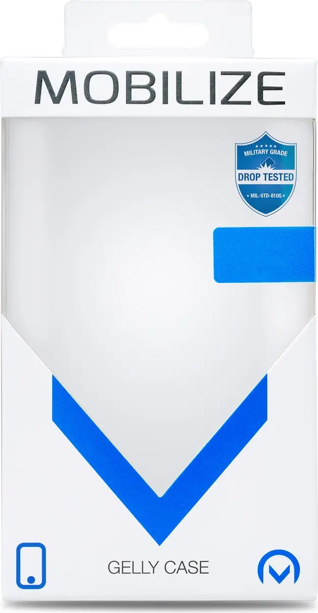 Mobilize MOB-SCB-GALA6P18 Hoesje Samsung Galaxy A6+ (2018) - Transparant/Zwart