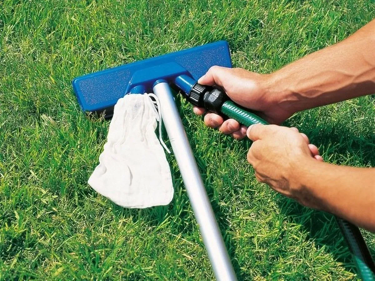 Bestway Zwembad Schoonmaakset 58013 - Stofzuiger Schepnet - 167cm - Blauw/Wit - afbeelding 6 van 6