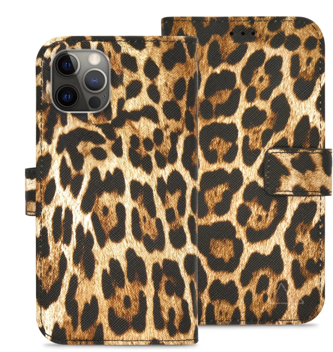 My Style MSFWLT1746 Telefoonhoesje iPhone 12 - Wild Leopard