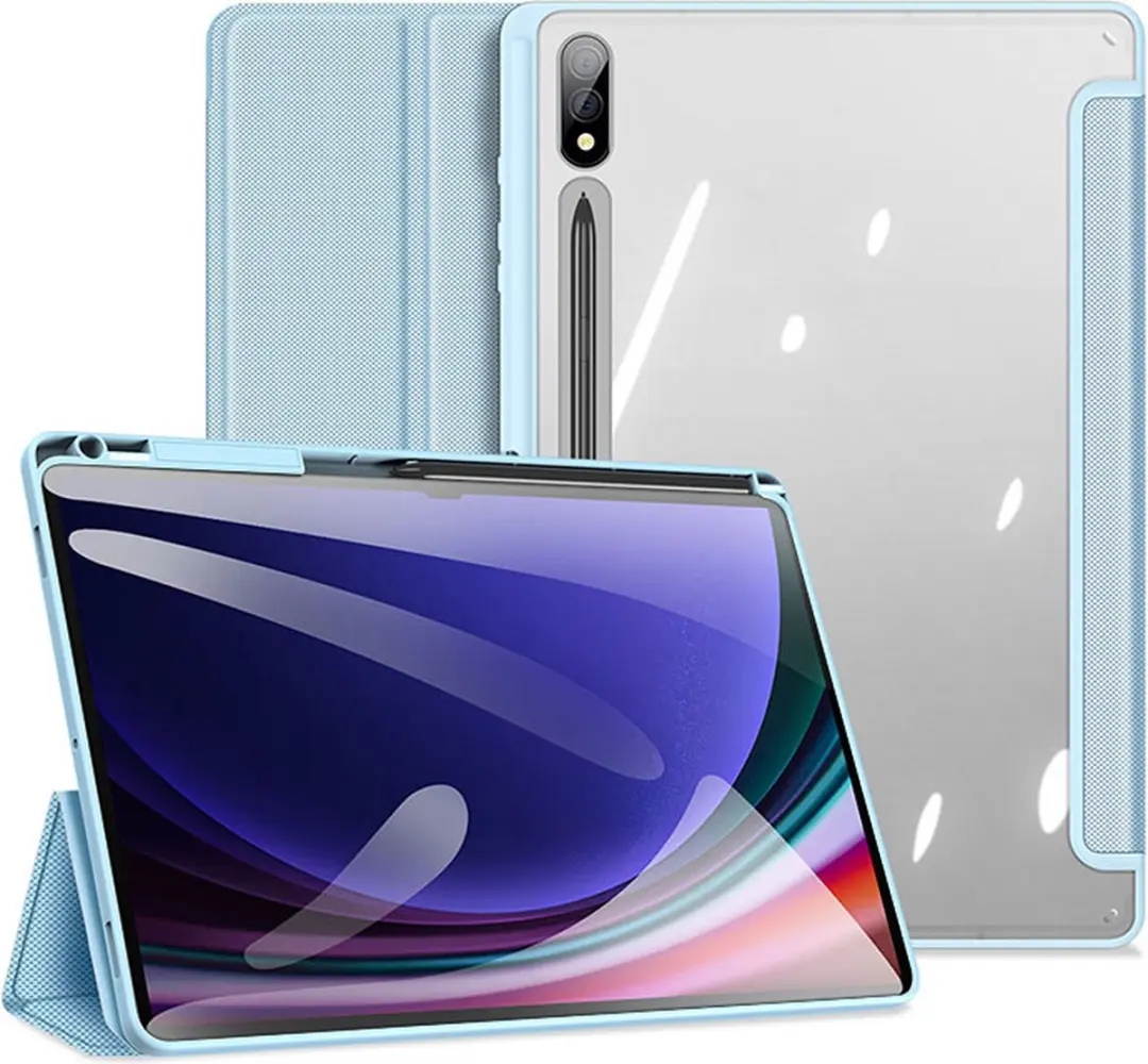 Dux Ducis Toby Series Tablethoes Samsung Galaxy Tab S10 Plus - Blauw