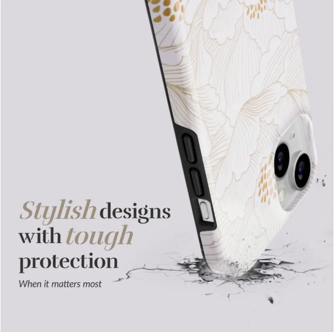 Mobilize MIO White Roses Hoesje iPhone 17 Pro - MagSafe