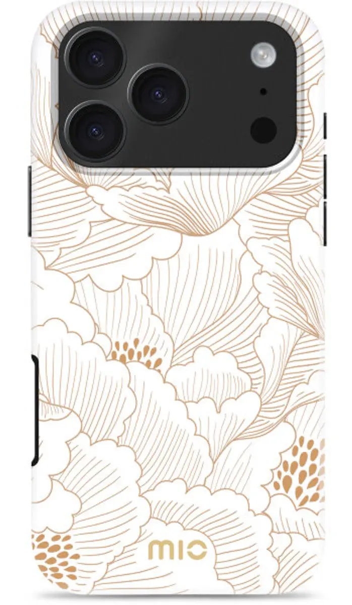 Mobilize MIO White Roses Hoesje iPhone 17 Pro - MagSafe - afbeelding 6 van 6