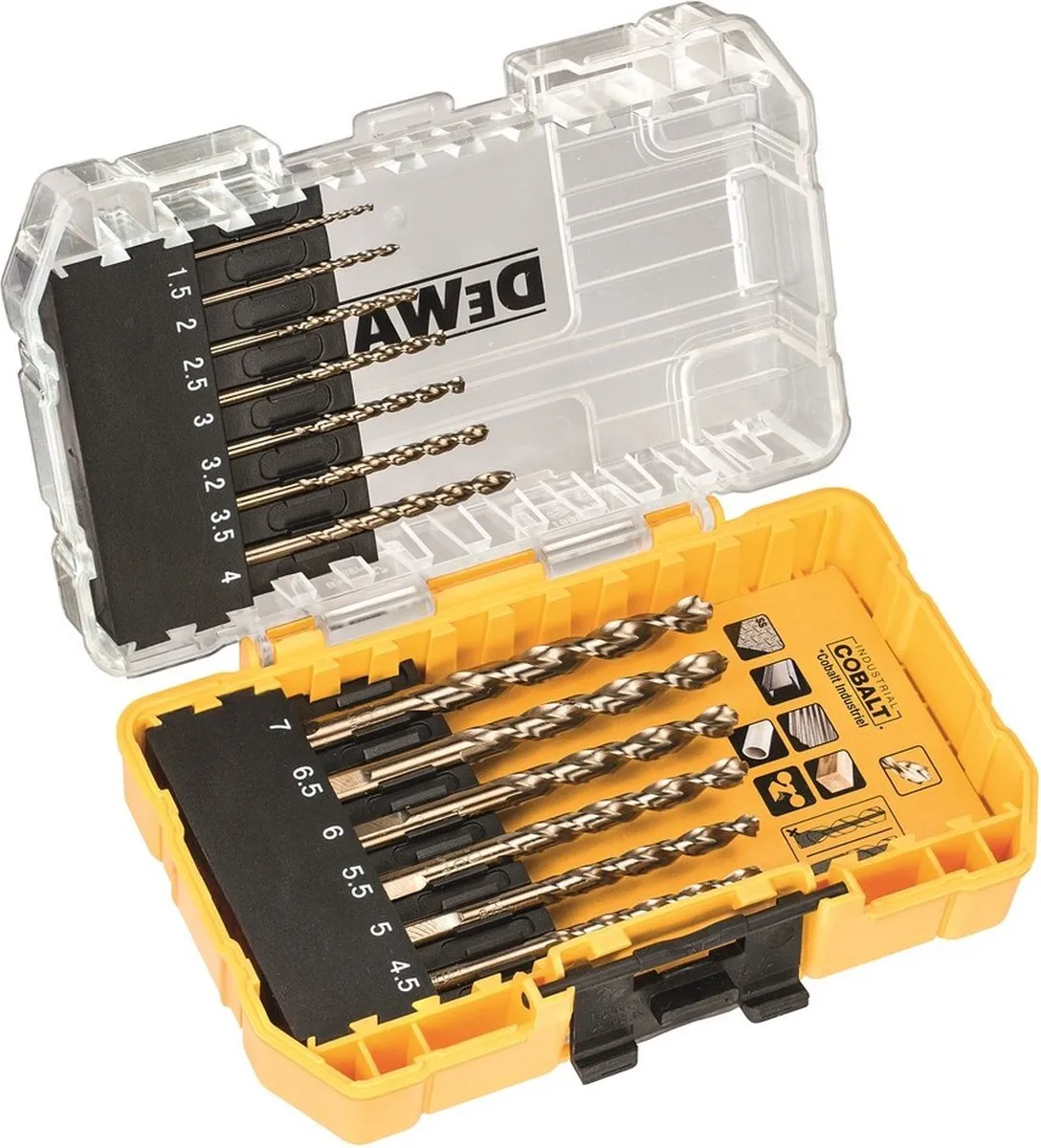 DeWALT DT4968 Metaalboren Set 13-delig