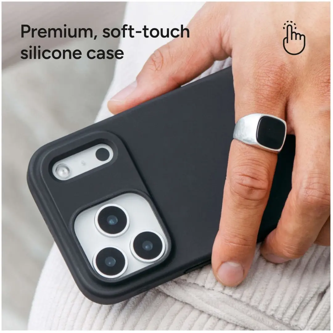 ZAGG Manhattan Snap Case iPhone 17 - MagSafe - 1 Pasje - Zwart